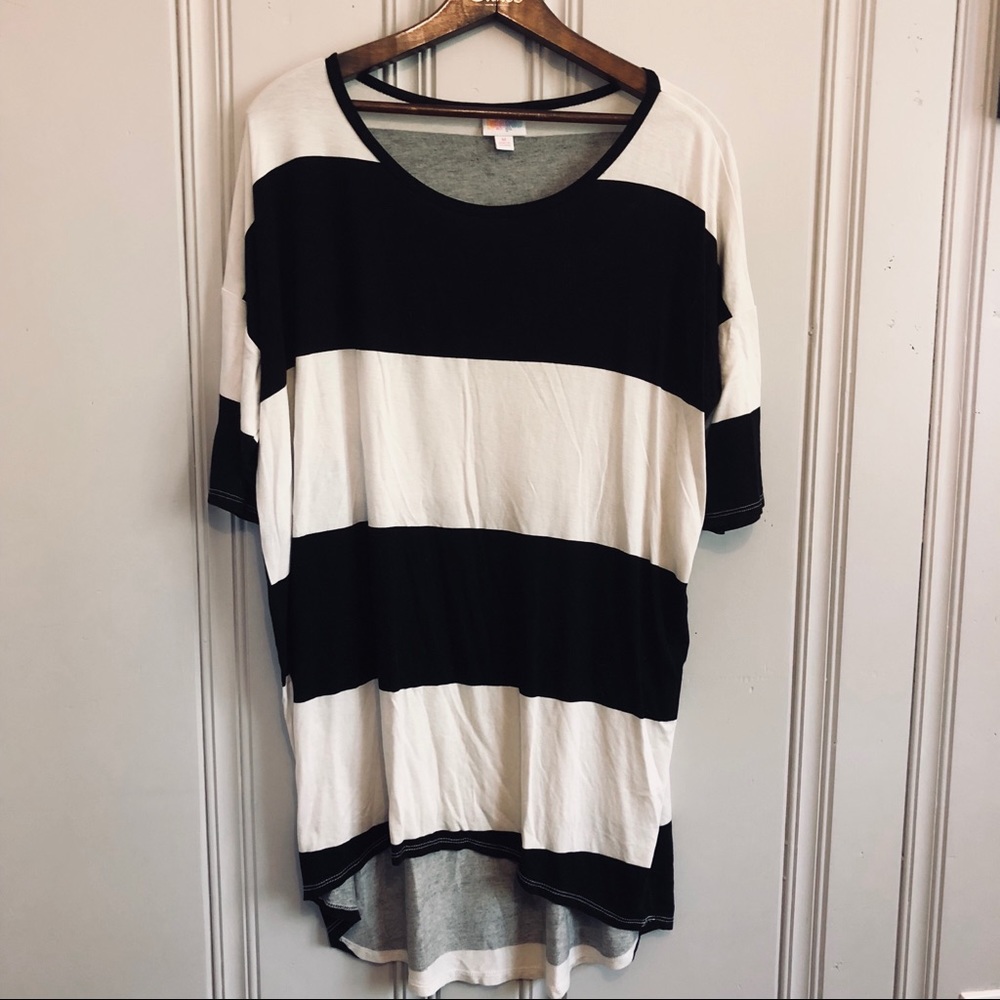 Lularoe Striped Irma Size M NWOT